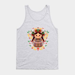 Mexican Doll Maria Tank Top